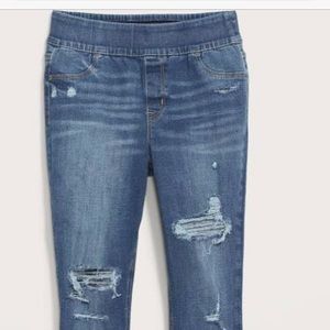 NWT OLD NAVY distressed rockstar jeggings